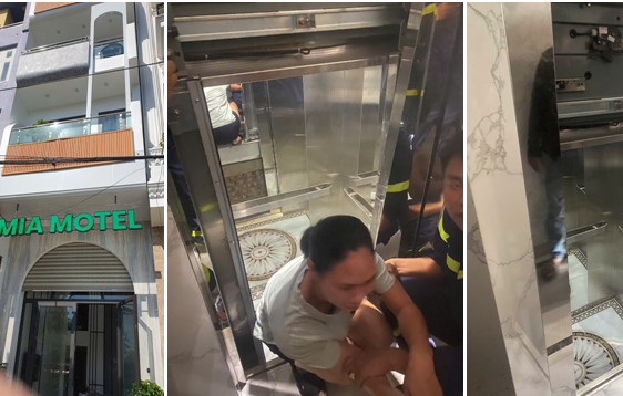 Kịp thời cứu hộ một nhân viên bị kẹt thang máy ở quận Đồ Sơn